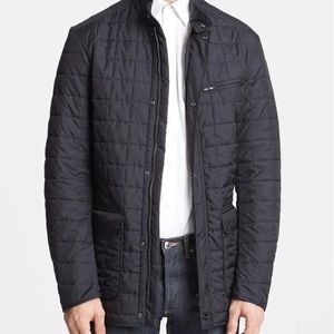 Salvatore Ferragamo Men’s Quilted Field Coat